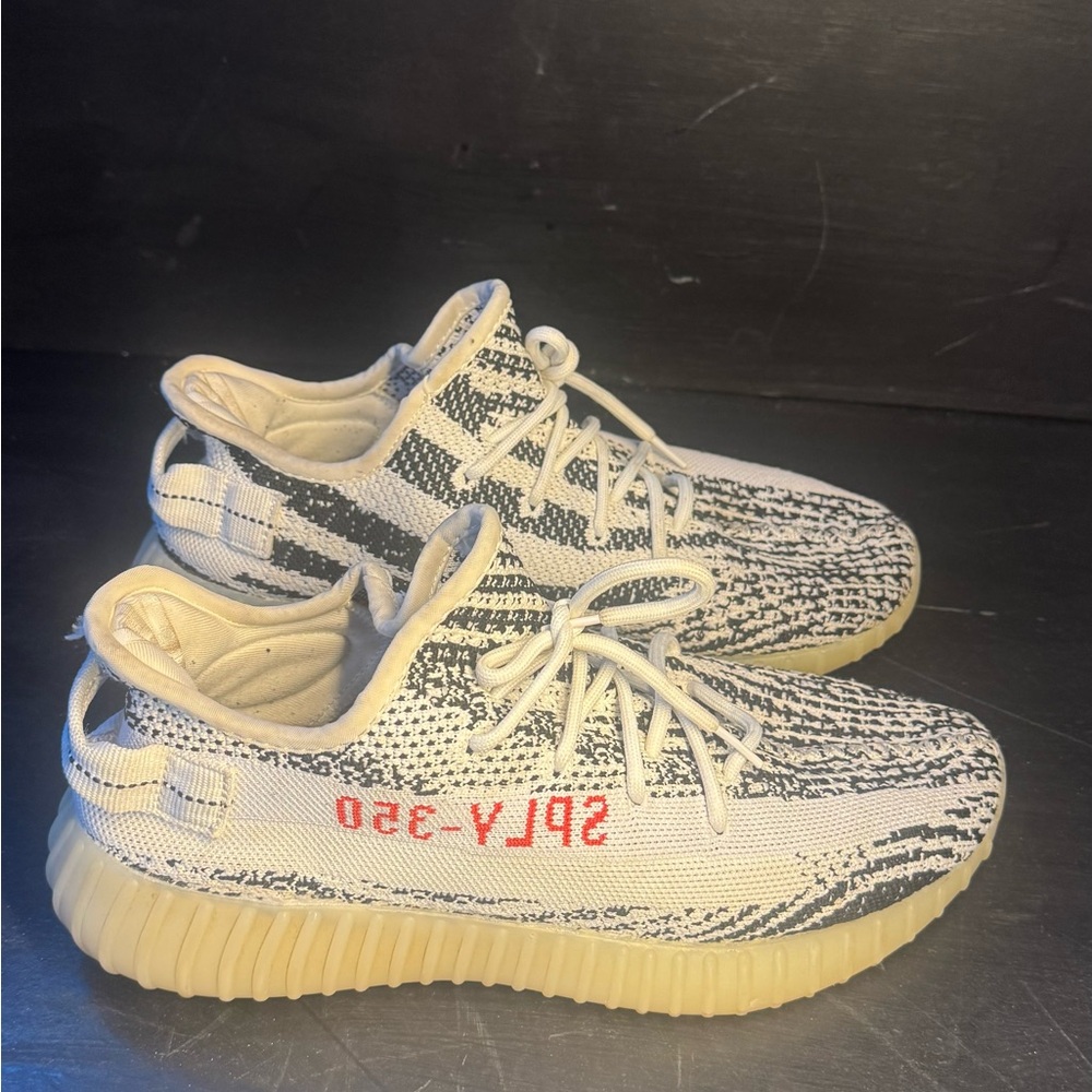 Stylish Black and White Yeezys Sneakers